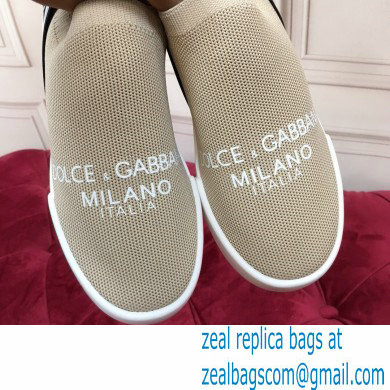 Dolce  &  Gabbana Slip On Sneakers with Logo 05 2021